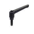 Adjustable hand Lever for both the Stutey 3040 and Stubby lathes