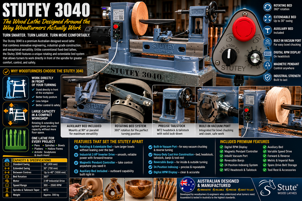 Stutey 3040 Lathe