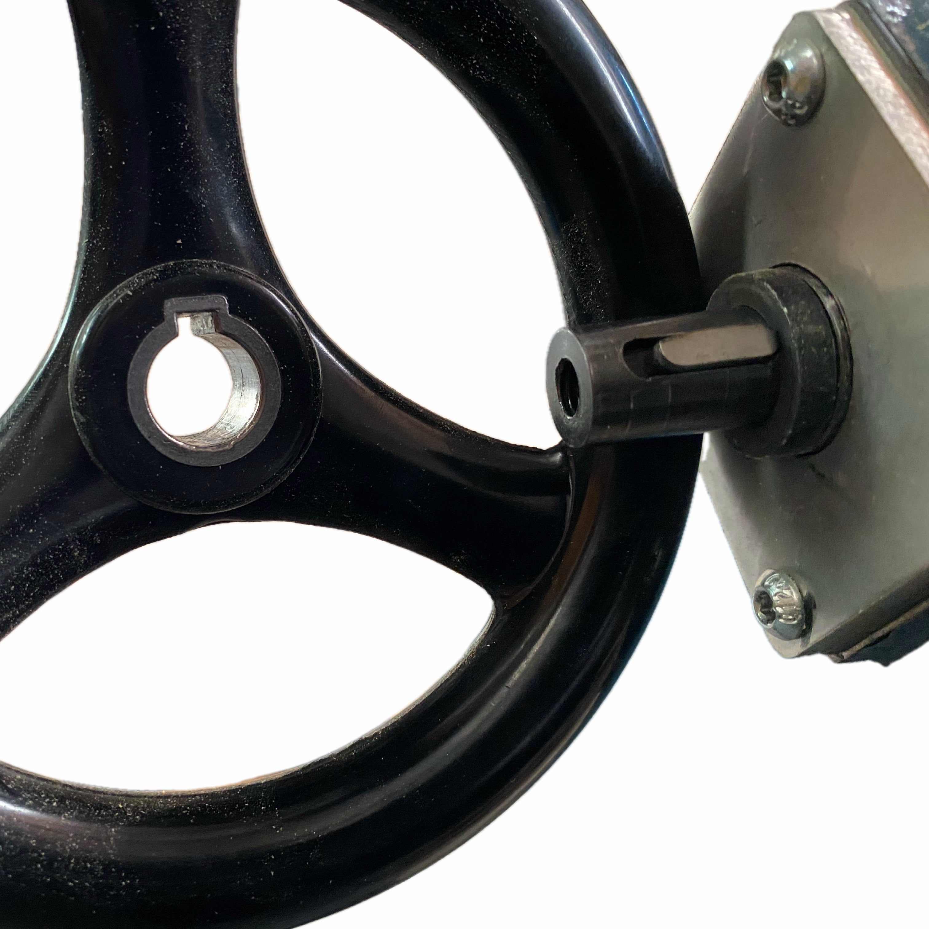 Tail stock handwheel and brass washer for both the Stutey 3040 and Stubby lathes